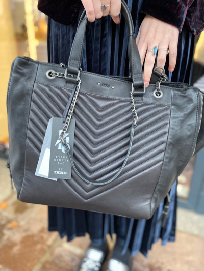 Sac Ikks Noir Sac Cabas Sac A Main Ikks Noir Sac Cabas Noir IKKS